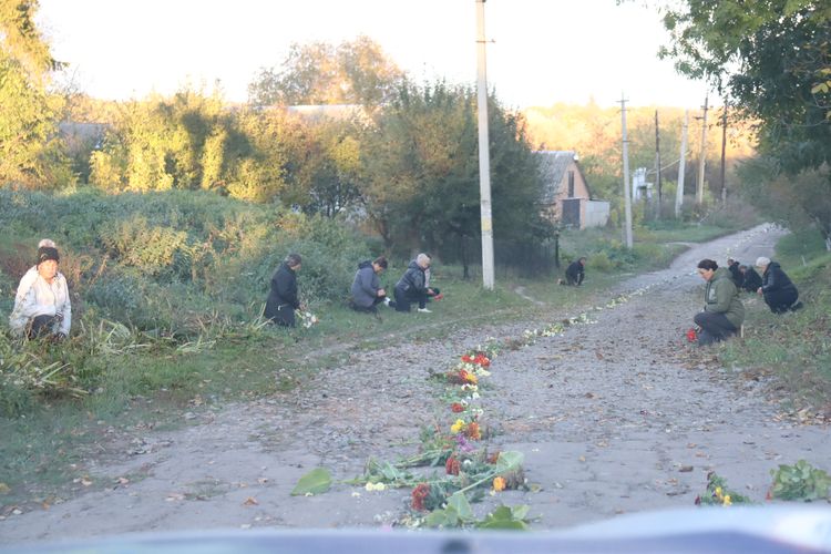 зустрічали загиблого Героя