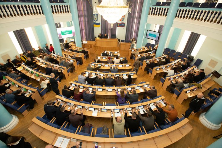 Сесія Вінницької облради