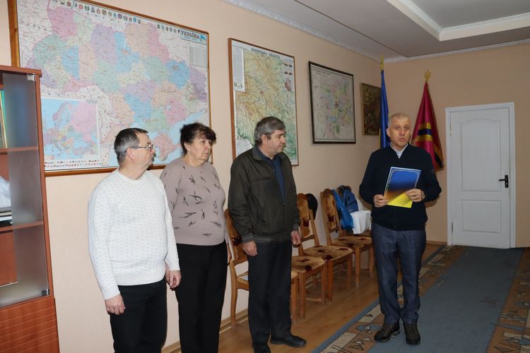 Привітали представників органів місцевого самоврядування