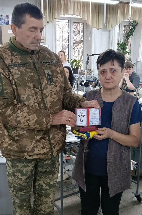 нагороджено орденом «Хрест Героя»