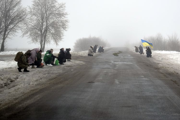 зустрічали загиблого Героя