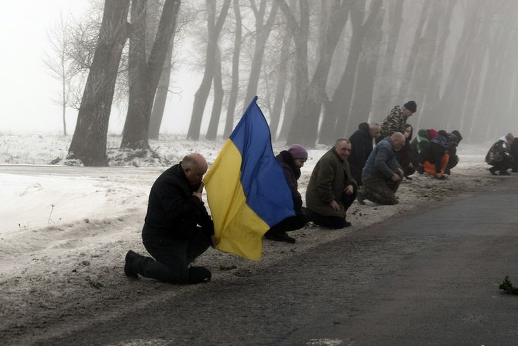 зустрічали загиблого Героя