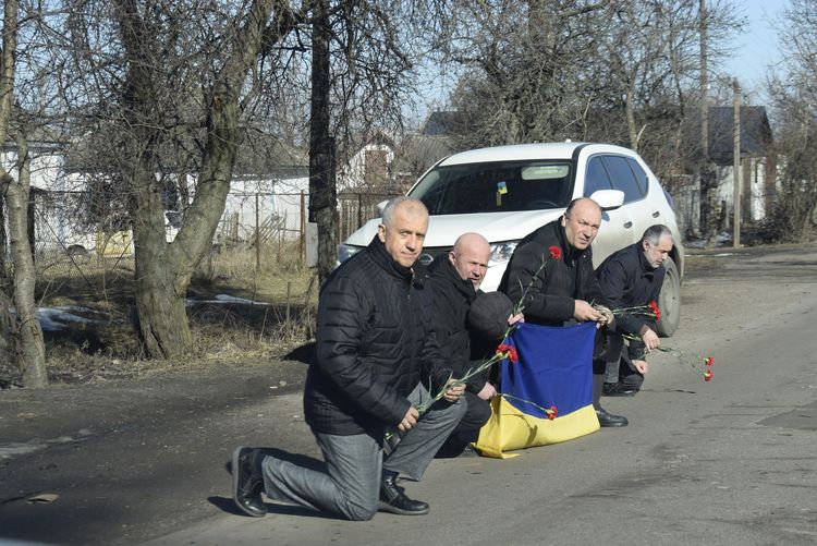 Зустріли воїна «на щиті»