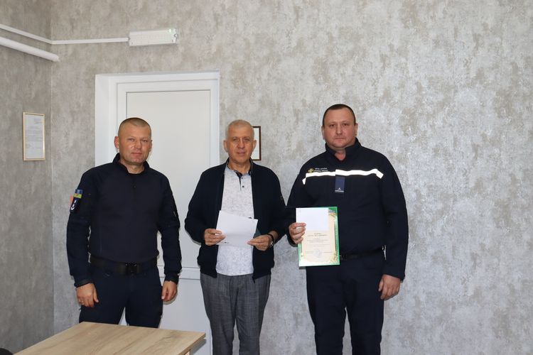 Привітали рятувальників із професійним святом